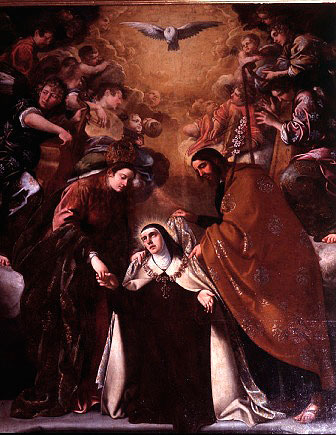 Vision of Saint Teresa, by Pedro de Orrente at the Convent of El Carmen in Corella