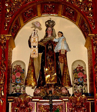 Virgin of Carmen. Convent of Araceli de Corella, f. XVII