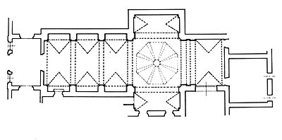 Plan of the church of the M. M. Capuchinas. Founded in 1736. Convent: 1749-1753. Church: 1753-1755