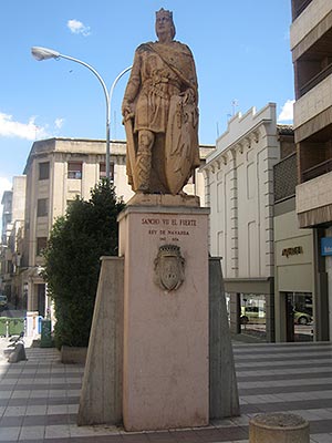 Monument to Sancho VII the Strong. Antonio Loperena, 1983