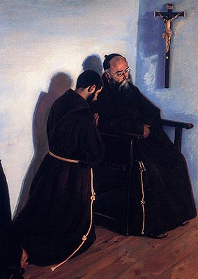 Miguel Pérez Torres, "The Capuchin's Confession", c.a. 1922