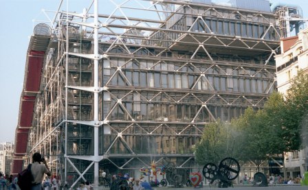 Pompidou Center. Paris