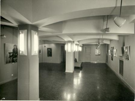 conference room of García Castañón's exhibitions. The 60's