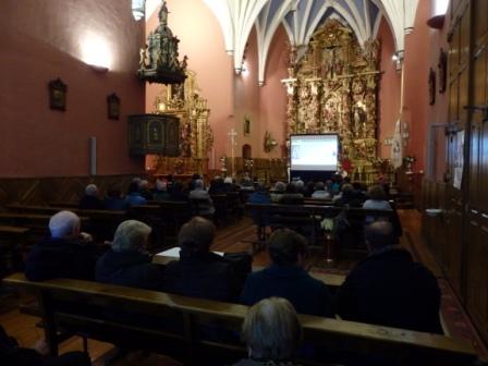 he conferences took place in the parish church of San Pedro de Pitillas.