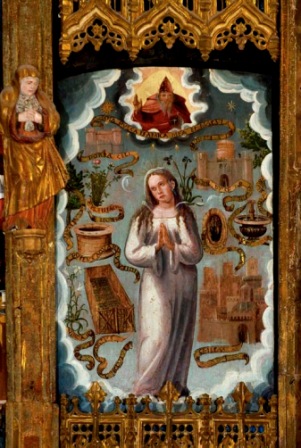 Tota Pulchra. High Altarpiece of Santa María de Olite