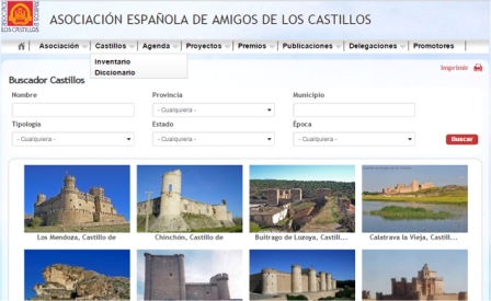 Website of the Spanish Friends of the Castles association