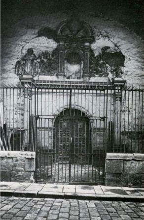 Cover of the disappeared convent of La Merced Julio Cía. 