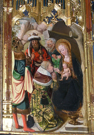 Adoration of the Magi, attributed to Pedro Díaz de Oviedo