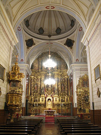 Church of the convent of Augustinian Recollect Nuns. Interior