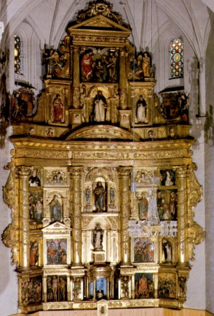 Main altarpiece of the Dominican monastery 