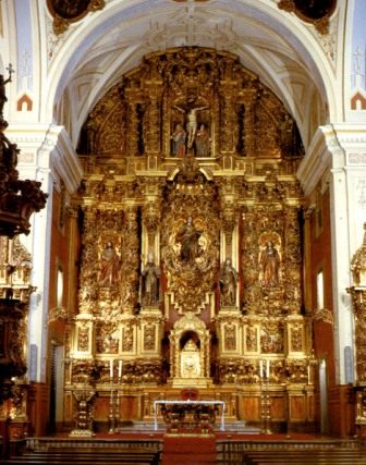 Main altarpiece of the Augustinian Recollect nuns