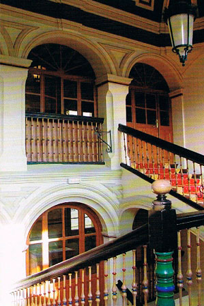 Archbishop's Palace of Pamplona. Staircase