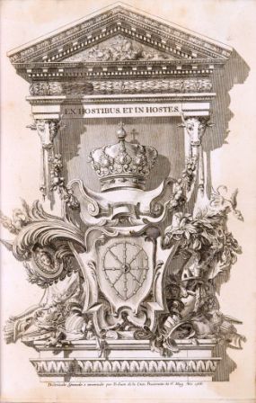 Frontispiece of the Annals of the Kingdom of Navarre (1766)