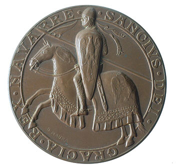 Commemorative medal of the VII Centenary of Las Navas. Obverse. 