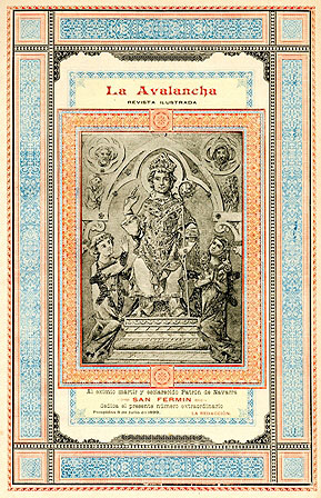 Cover of the extraordinary issueof San Fermín