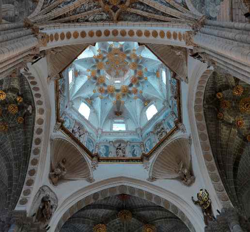 Dome of the Cathedral of Tarazona 