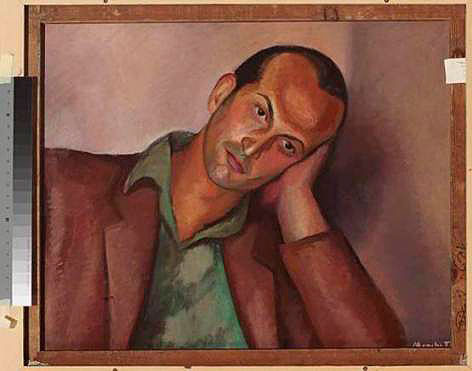 Menchu Gal, "Portrait of Ramón Faraldo".