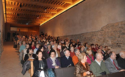 Audience attending the opening and first sessions of the series