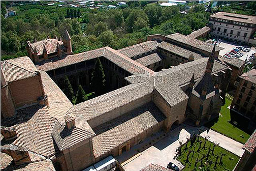 Overall view from the cathedral façade tower