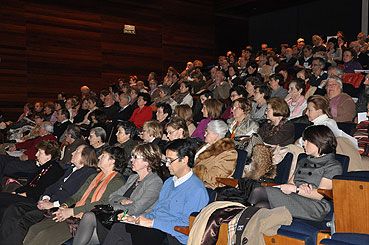 Public attending the lecture
