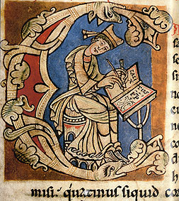 Incipit of Book I of the "Codex Calixtinus" (c. 1160)