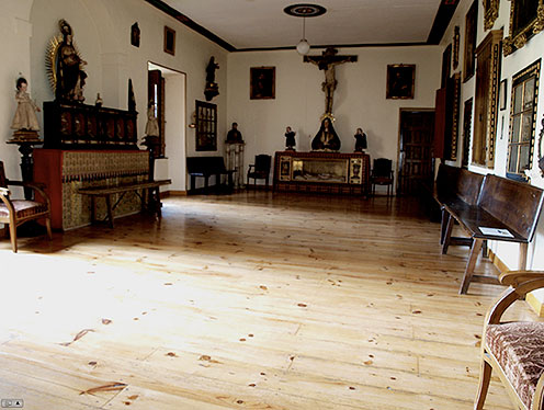 conference room of the Recoletas Convent of Pamplona, Spain