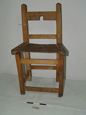 Chair or chair made in Aezkoa