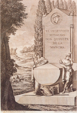Miguel de Cervantes, Don Quixote, Madrid, Joaquín Ibarra, 1780.