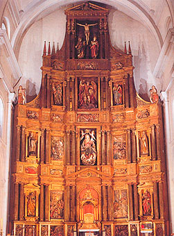 High altarpiece of Pamplona Cathedral