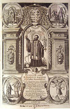 Cover of the "Philosophia" by Juan Juániz de Echalaz.