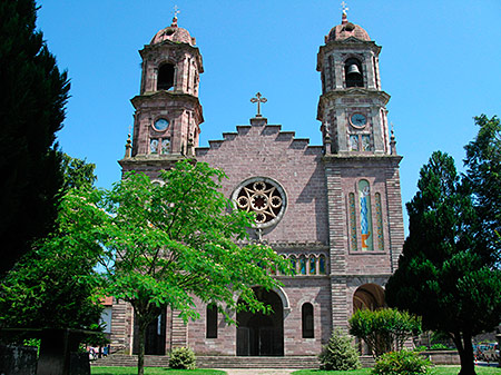Elizondo. Parish Church of Santiago.