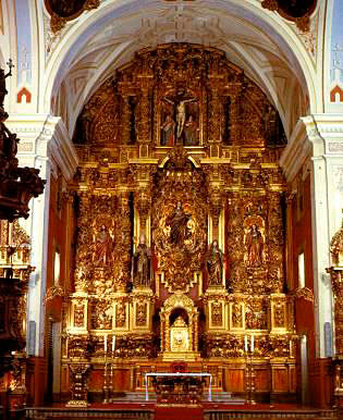 Main altarpiece of the Augustinian Recollect Nuns of Pamplona