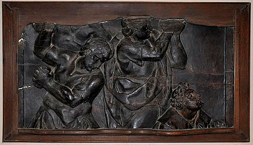 Relief of the stoning of St. Stephen