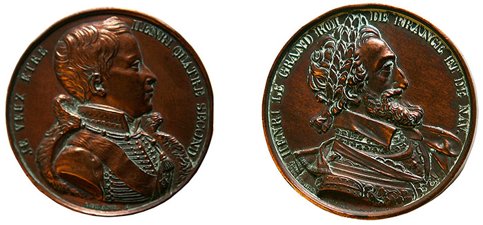 Medal of Enrique de Borbón (1833)