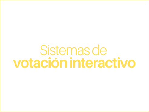Interactive voting systems