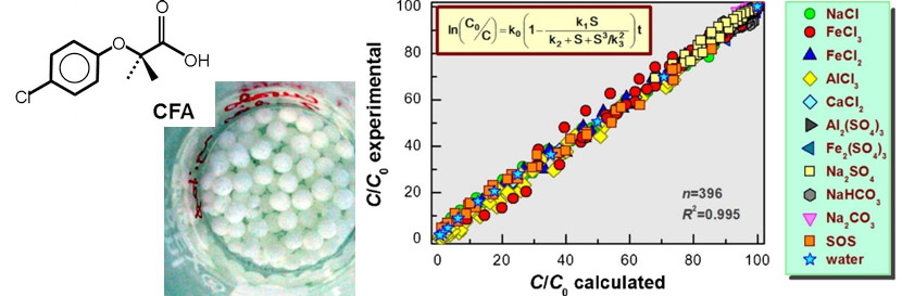 Modelling catalytic photodegradation kinetics in aqueous media