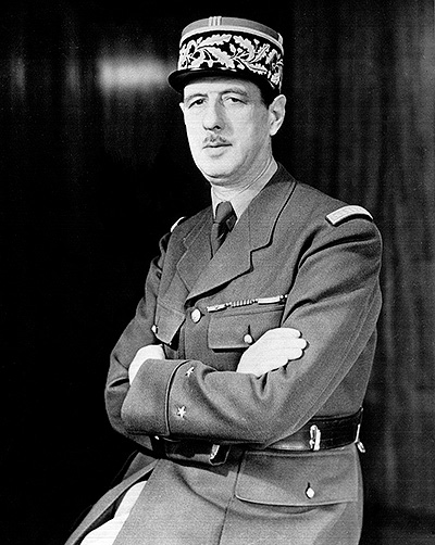 De Gaulle during World War II