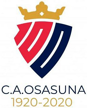 Osasuna shield for the centenary. (2019).
