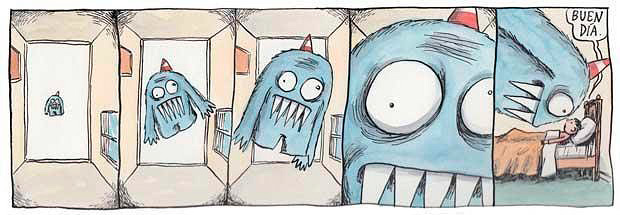 Illustration by Liniers/Ricardo Siri.