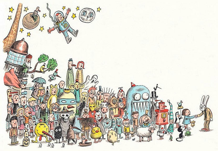 Illustration by Liniers/Ricardo Siri.