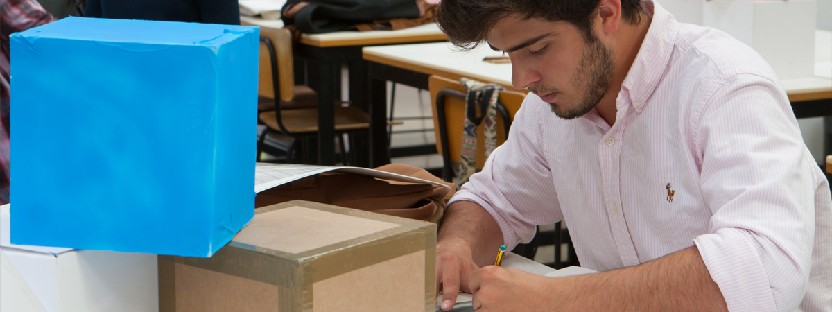 As incoming students at School of Architecture and design you will be able to choose between different subjects