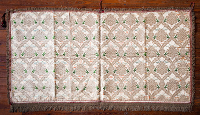 Guild cloth from the monastery of Fitero, second half of the 18th century.