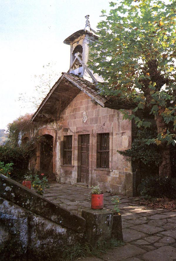Shrine of Our Lady of Fair Love of the Virgin of Pilar in Ciga