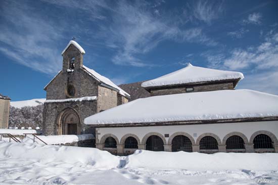 Chapels of Sancti Spiritus and Santiago in January 2021. Photo Bibiano Esparza