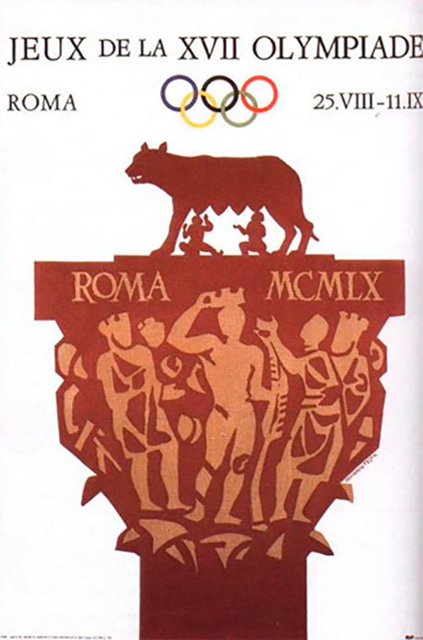Rome 1960 Olympic Games poster