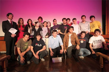 Winners of the 'university life' awards